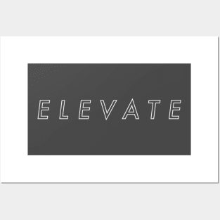 Elevate Posters and Art